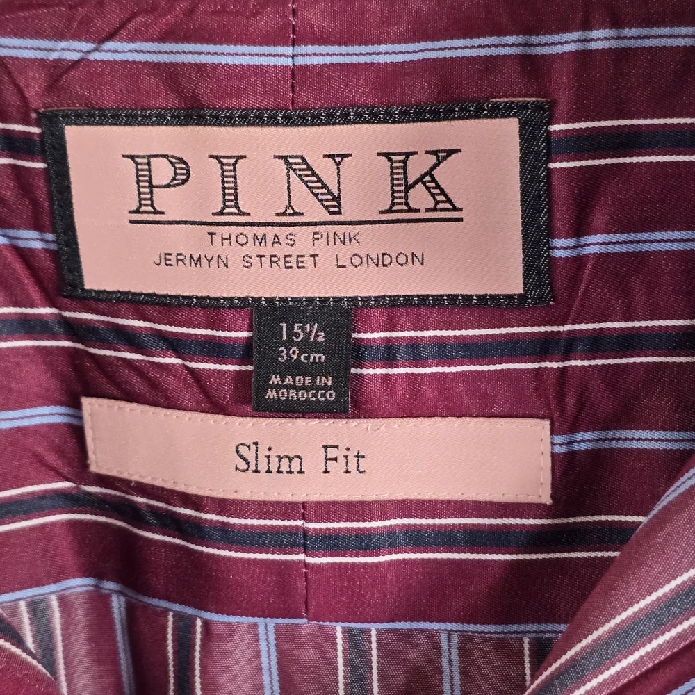 ✨️ Thomas Pink Formal | French Cuff | Formal Dress Shirt ✨️ - Picture 4 of 6